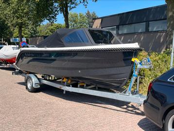 Oudhuijzer 616 Suzuki 60pk + trailer. Alles nieuw van 2024.  beschikbaar voor biedingen