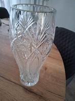 Vintage Kristallen Vaas - 40cm, Huis en Inrichting, Woonaccessoires | Vazen, Ophalen, Overige kleuren, Minder dan 50 cm, Glas