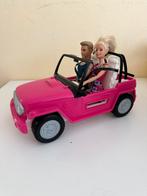 Barbie en Ken in Jeep, Ophalen of Verzenden, Zo goed als nieuw