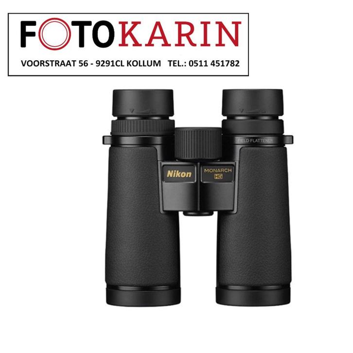 Nikon Monarch HG 10x42 verrekijker nieuw | Foto Karin Kollum, Audio, Tv en Foto, Optische apparatuur | Verrekijkers, Nieuw, Dakkant (recht)