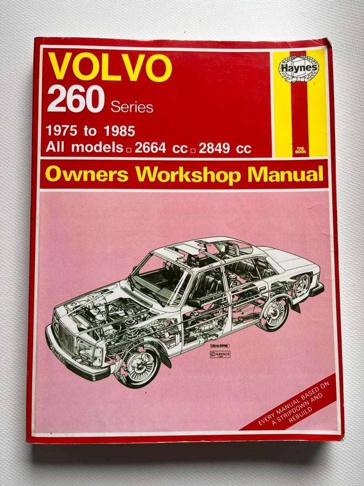 Haynes Manual Volvo 260 - Nieuwstaat!, Auto diversen, Handleidingen en Instructieboekjes, Ophalen of Verzenden
