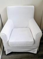 Ikea ektorp fauteuil wit, Huis en Inrichting, Ophalen, Eenpersoons, 75 tot 100 cm, Zo goed als nieuw