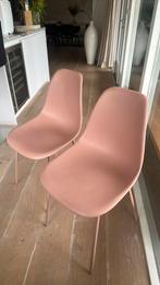 Oud roze stoeltjes, Kunststof, Twee, Overige kleuren, Ophalen of Verzenden
