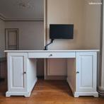 Wit IKEA bureautje, Huis en Inrichting, Bureaus, Ophalen of Verzenden, Zo goed als nieuw, Bureau