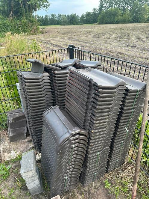 Creaton harmonica dakpannen dakpan dak pan zwart antraciet, Doe-het-zelf en Verbouw, Dakpannen en Dakbedekking, Nieuw, Dakpannen