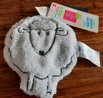 Warmtekussen – Schaapje, Gevuld met Kersenpitten, 6m+ beschikbaar voor biedingen