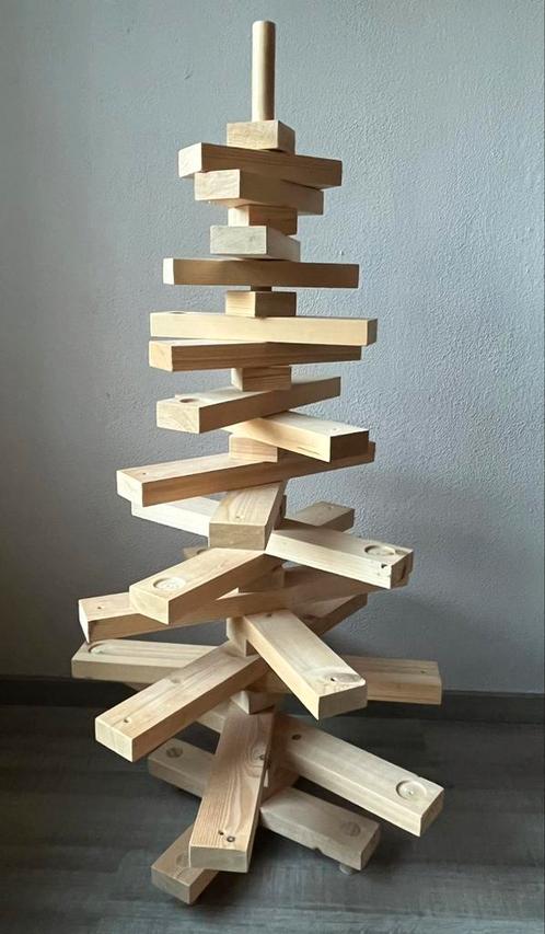 Houten kerstboom, Diversen, Kerst, Gebruikt, Ophalen