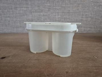 Tupperware Ruimtemaker voor dressing-saus Wit deksel 120ML beschikbaar voor biedingen