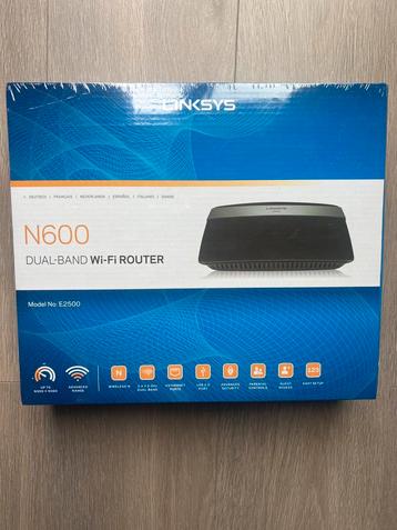Linksys N600 DualBand WiFi Router beschikbaar voor biedingen