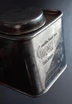 Vintage verzilverde theebus - blikje Golden Tips Silver Ti, Verzamelen, Ophalen of Verzenden, Gebruikt, Overige