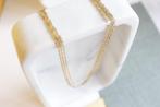 Triple Elegance l 14 Karaat Gouden Ketting, Ophalen of Verzenden, Zo goed als nieuw, Goud, Goud