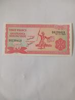 Burundi 20 francs, Ophalen of Verzenden
