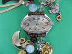 Dames horloge vintage Victoria White Handmade Holland Oozoo, Ophalen of Verzenden, Zo goed als nieuw, Leer, Overige merken