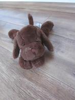 XLConcept FLIP Hulphond bruin pluche pup knuffel onbespeeld, Kinderen en Baby's, Speelgoed | Knuffels en Pluche, Ophalen of Verzenden