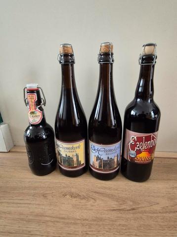 4 zware bieren, 8+ 11%, Kanon, Heemskerk dubbel + -Blond beschikbaar voor biedingen