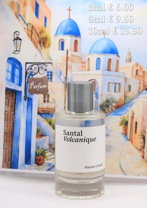 Santal Volcanique Eau de Parfum Maison Crivelli, Sieraden, Tassen en Uiterlijk, Uiterlijk | Parfum, Nieuw, Ophalen of Verzenden