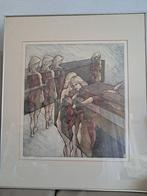 Vrouwen Naakt/ 3 kleurenets, Ophalen