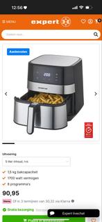 Inventum GF500HLD Airfryer - 5 Liter, 1.5kg, Ophalen of Verzenden, Zo goed als nieuw, Airfryer, 1500 gram of meer