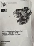 Nieuwe turbo charger ISUZU, Ophalen, Nieuw, Ford