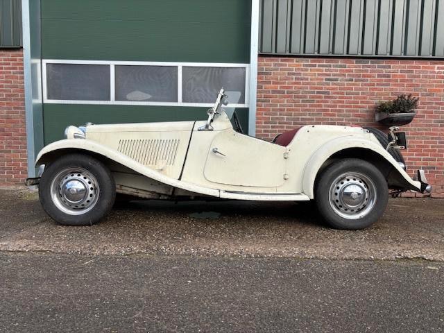 MG TD Cabriolet 1953 SOLIDE CALIFORNIA BLACK PLATE CAR, Auto's, Oldtimers, Particulier, MG, Benzine, Cabriolet, Handgeschakeld