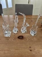 Kristallen Muziekinstrumenten Set – Cristal d’Arques France, Ophalen of Verzenden, Zo goed als nieuw, Huisaccessoire