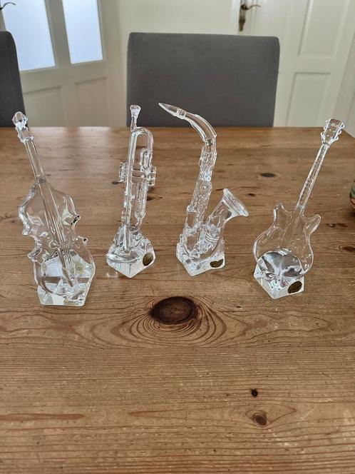 Kristallen Muziekinstrumenten Set – Cristal d’Arques France, Verzamelen, Swarovski, Zo goed als nieuw, Huisaccessoire, Ophalen of Verzenden