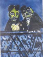 HERMAN BROOD Reproductie LOGE, Antiek en Kunst, Kunst | Litho's en Zeefdrukken, Ophalen of Verzenden
