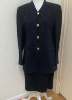 BUITENKANS! Prachtig blauw Dinomoda pak mt 40 // als nieuw!, Kleding | Dames, Ophalen of Verzenden, Zo goed als nieuw, Maat 38/40 (M)