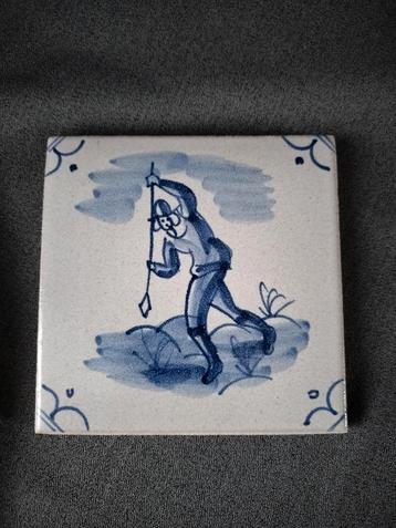 Oud Hollands Tegeltje Blauw beschikbaar voor biedingen