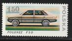 Polen 1978 - Auto - Poolse Saloon Car, Ophalen of Verzenden, Polen, Postfris