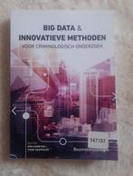 Big data & innovatieve methoden/nieuw boek studie criminolog, Ophalen of Verzenden, Beta, Nieuw, WO