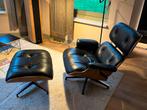 Eames Lounge Chair & Ottoman - Klassieker!, Huis en Inrichting, Fauteuils, Ophalen, Hout, Zo goed als nieuw, 75 tot 100 cm
