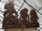 Indonesisch houtsnijwerk. Rond 1949., Antiek en Kunst, Kunst | Niet-Westerse kunst, Ophalen of Verzenden