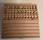 Houten Malmberg's letterdoos., Antiek en Kunst, Ophalen of Verzenden