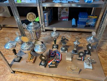 Prijzenbekers / troffee complete set 20 stuks beschikbaar voor biedingen