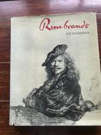 Rembrandt Etchings. 272 reproductions of Rembrandt's 1960, Harold J.L. Wright, Gelezen, Grafische vormgeving, Ophalen of Verzenden