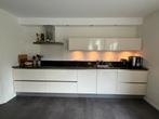 Nette Ballerina Resopal keuken incl apparatuur, Ophalen, Wit, Zo goed als nieuw, Hoogglans of Gelakt
