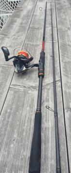 Savage gear sgs8 zeebaars + Shimano Spheros SW 4000, Watersport en Boten, Ophalen of Verzenden
