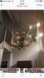 Unieke Gewei Lampen - Handgemaakt & Duurzaam!, Huis en Inrichting, Lampen | Kroonluchters, Overige materialen, LM Lighting, Ophalen of Verzenden