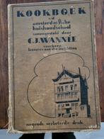 C.J. Wannée, kookboek van de Amsterdamse Huishoudschool., Ophalen of Verzenden
