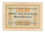 Duitsland 1 miljoen Mark 1923 Noodgeld Gelsenkirchen Reihe A
