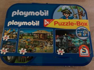 Playmobil Puzzel Box - 4 Puzzels in 1 beschikbaar voor biedingen