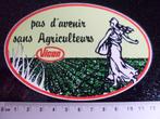 sticker Vicon logo pas d'avenir sans agriculteurs, Verzamelen, Stickers, Verzenden, Zo goed als nieuw, Bedrijf of Vereniging
