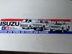 Sticker Isuzu voor uw werk en voor uw plezier (GM), Verzenden, Zo goed als nieuw, Auto of Motor