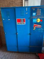 Stalen Kast 3 deuren met Vakken 150x180x50 doe een net bod, Huis en Inrichting, Kasten | Lockerkasten, Ophalen, Gebruikt, Industrieel