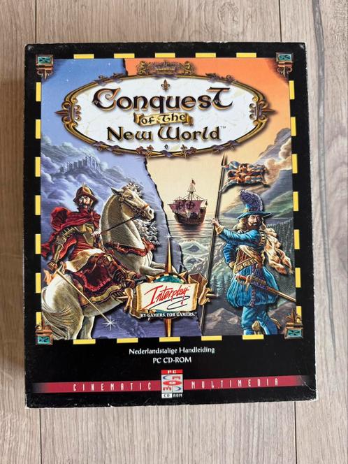 Conquest Of The New World Big Box Pc Game, Spelcomputers en Games, Games | Pc, Zo goed als nieuw, 1 speler, Vanaf 3 jaar, Ophalen of Verzenden