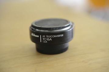 Nikon TC-16A 1.6x AF Teleconverter beschikbaar voor biedingen