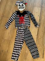 Carnavalskleding Clownspak kind maat 128, Ophalen of Verzenden, Zo goed als nieuw, 122 t/m 128, Jongen of Meisje