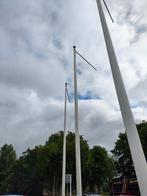 Vlaggenmasten ong. 8 m in, Diversen, Ophalen of Verzenden, Gebruikt
