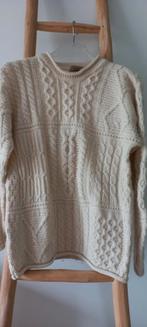 CARRAIG DONN IERSE WOLLEN TRUI ECRU MAAT S/M, Maat 38/40 (M), Carraig Donn, Beige, Ophalen of Verzenden